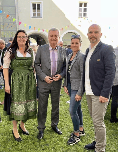 Sankt Lorenzen im Mürztal_Kindergarten_Weberhofer_Lang_Damiela und Christian Stebegg (Gemeindevorstand bzw. GR SP™).